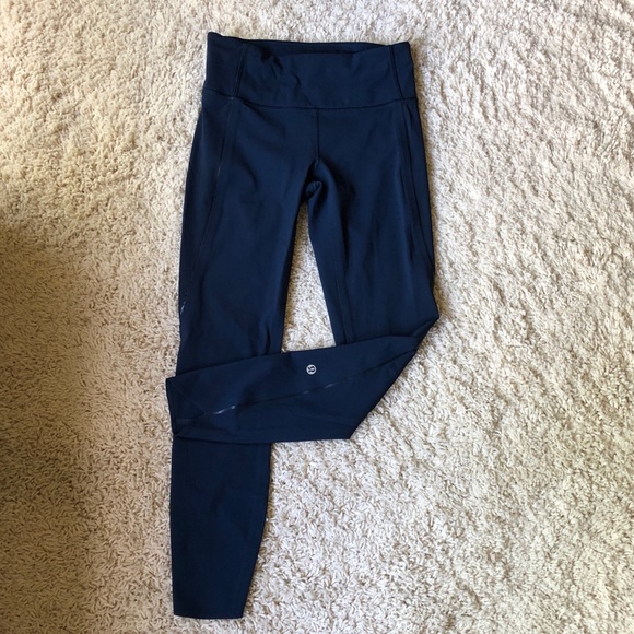 lululemon athletica Pants - Lulu lemon leggings dark blue